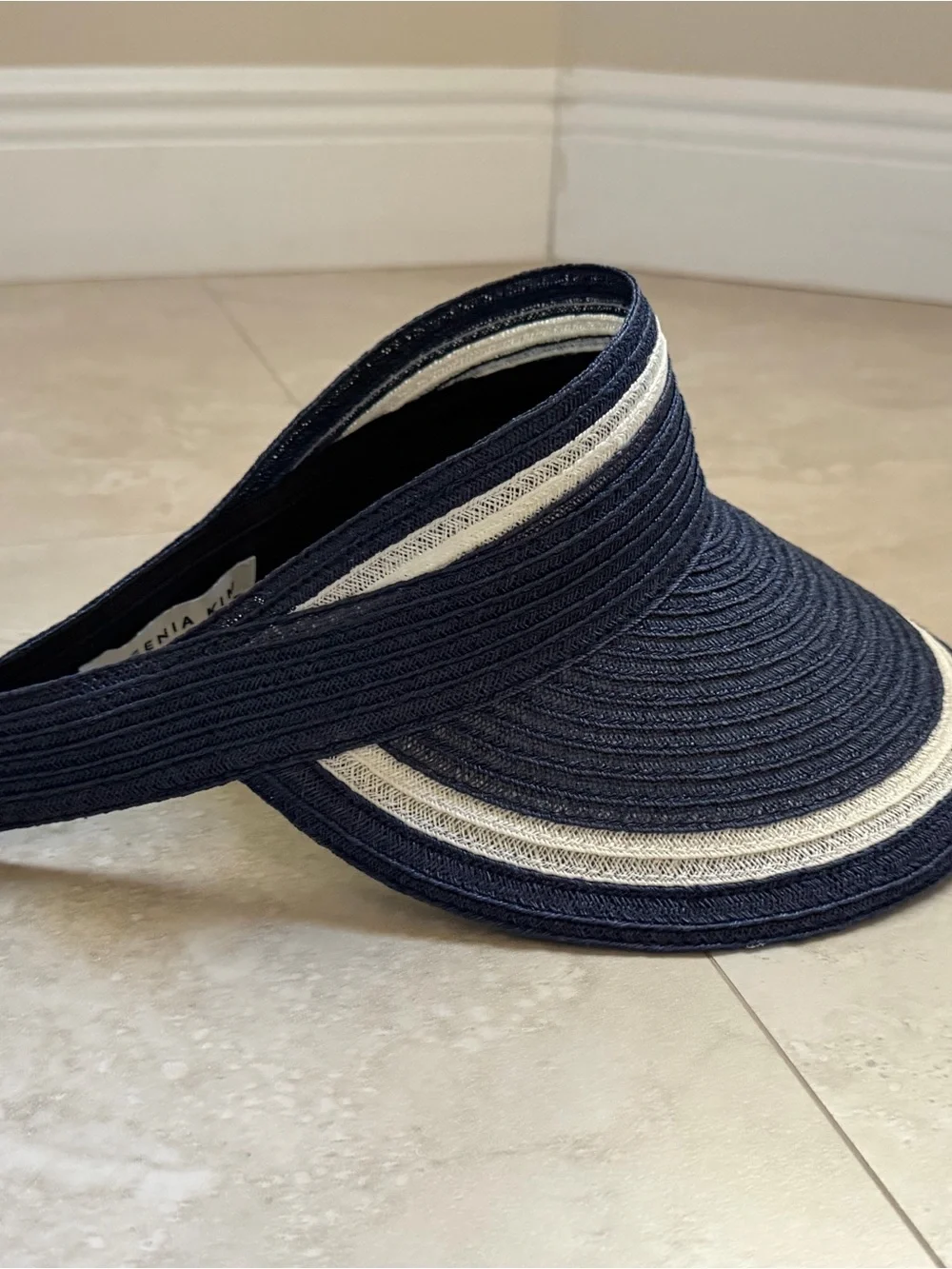 Eugenia Kim Ricky Bicolor Packable Visor